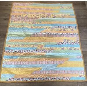 Fun Colorful Quilt 52”x60”